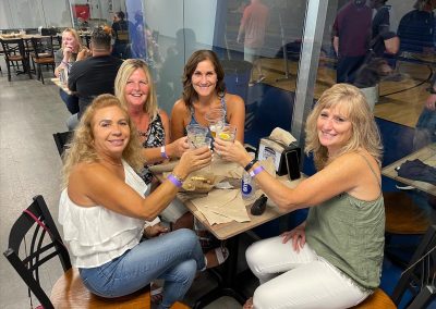 courtside grill patrons