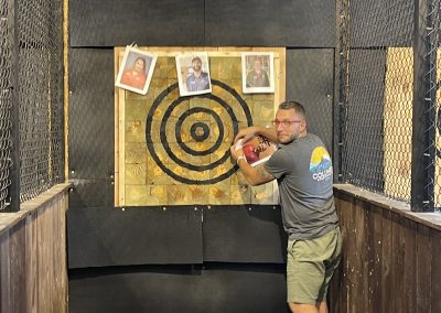 axe throwing